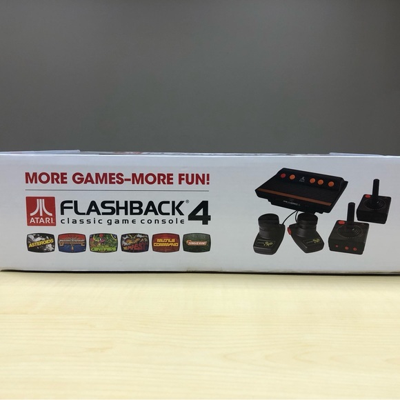 Atari Flashback 4 Classic Game Console 40th Anniversary Deluxe Edition 75 Games